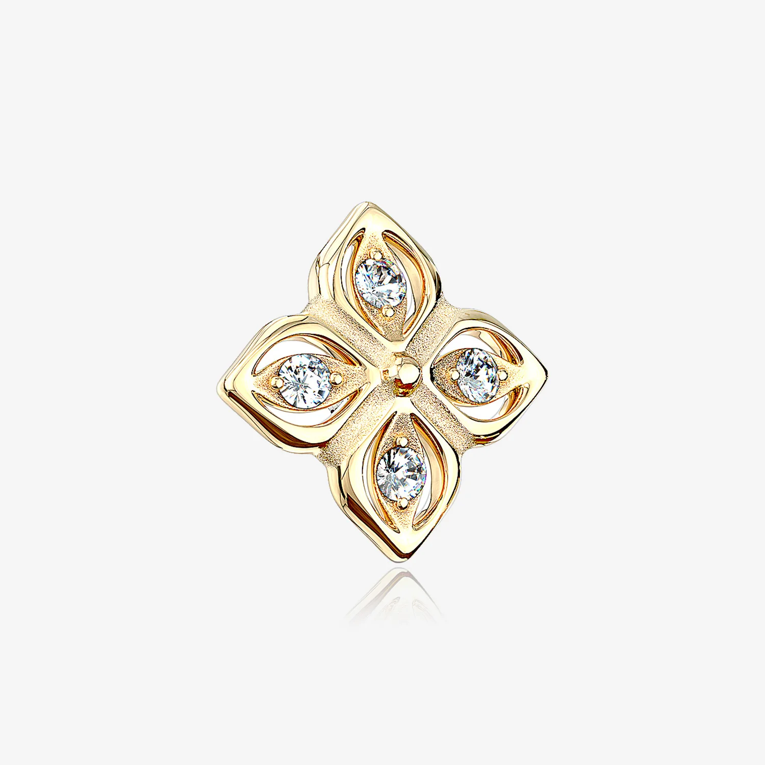 14 Karat Gold Dermal Tops